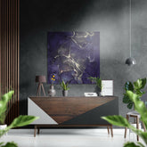 Marmoreal Brushed Aluminium Dibond Wall Art.